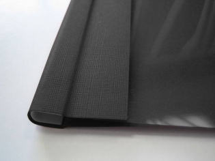 фото C-Bind Мягкие обложки А4 Softclear A 10 мм черные текстура лен